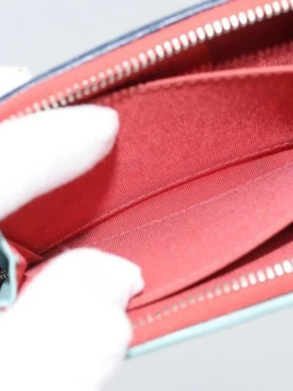 CHANEL Matelasse Coin Purse Lamb Skin Pink Silver CC Auth 185777A